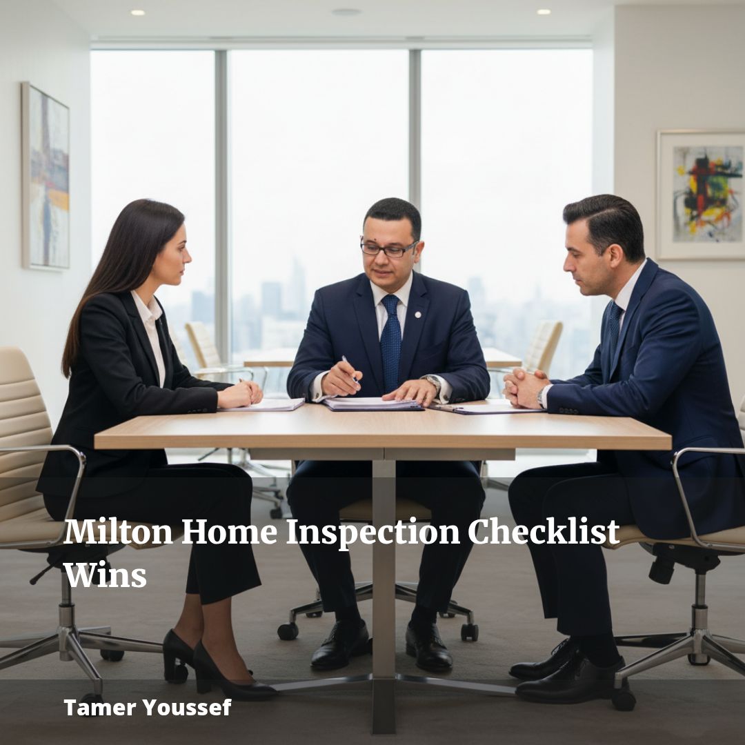 Milton Home Inspection Secrets: Checklist Wins with Tamer Youssef