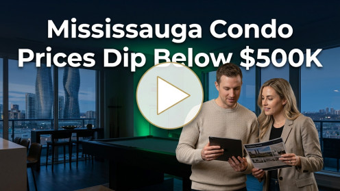 Mississauga Condo Prices Dip Below $500K
